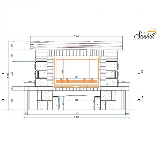 Камин Sunhill vizla_3
