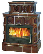 Karelie на кафельном цоколе с теплообменником