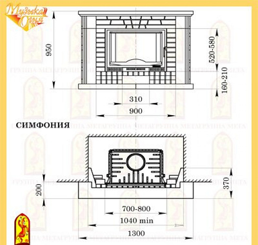 Мета симфония с топкой оптима аква 701 ш_1